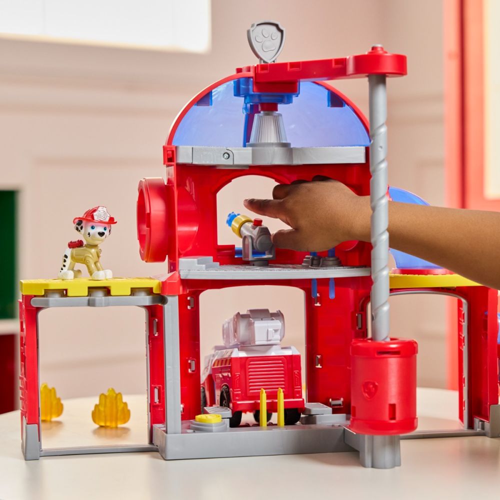 Комплект за игра с превозно средство, Paw Patrol, Fire Rescue Command Centre, 6073760