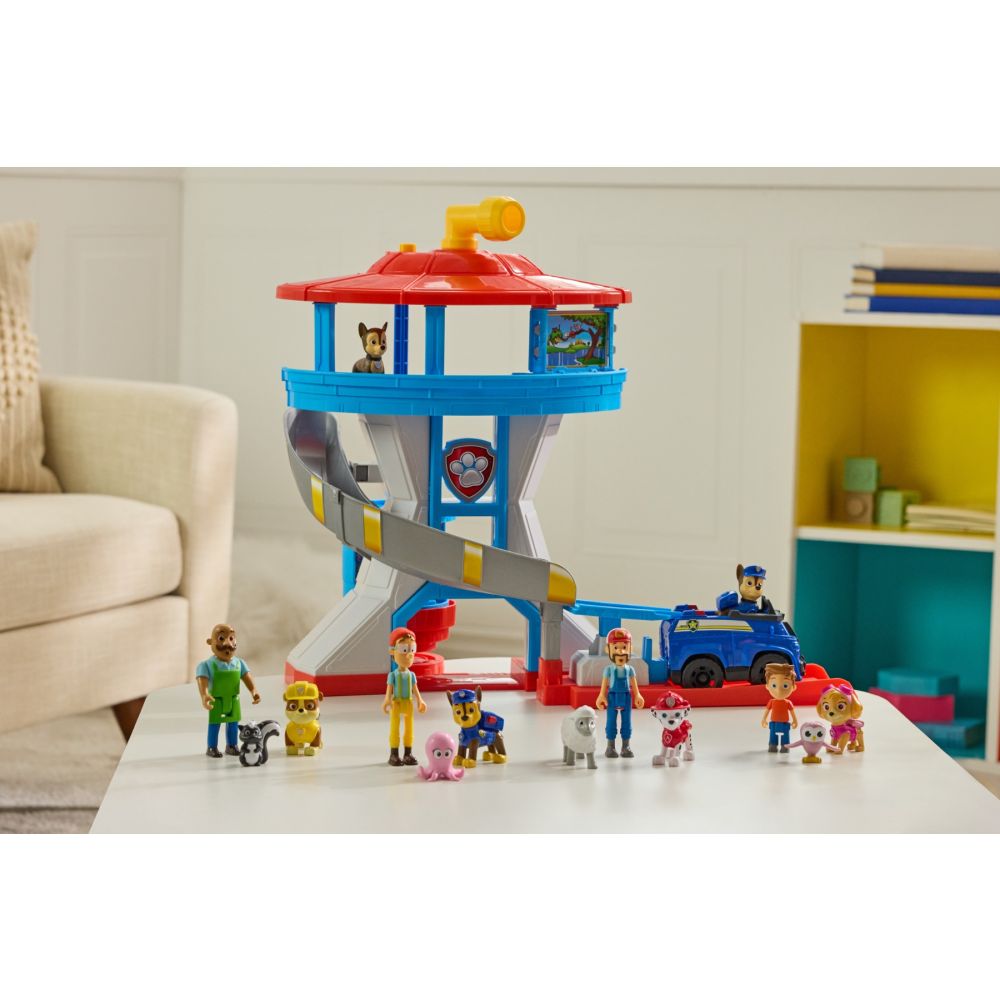 Комплект за игра с превозно средство, Paw Patrol, Контролна кула, 6073765