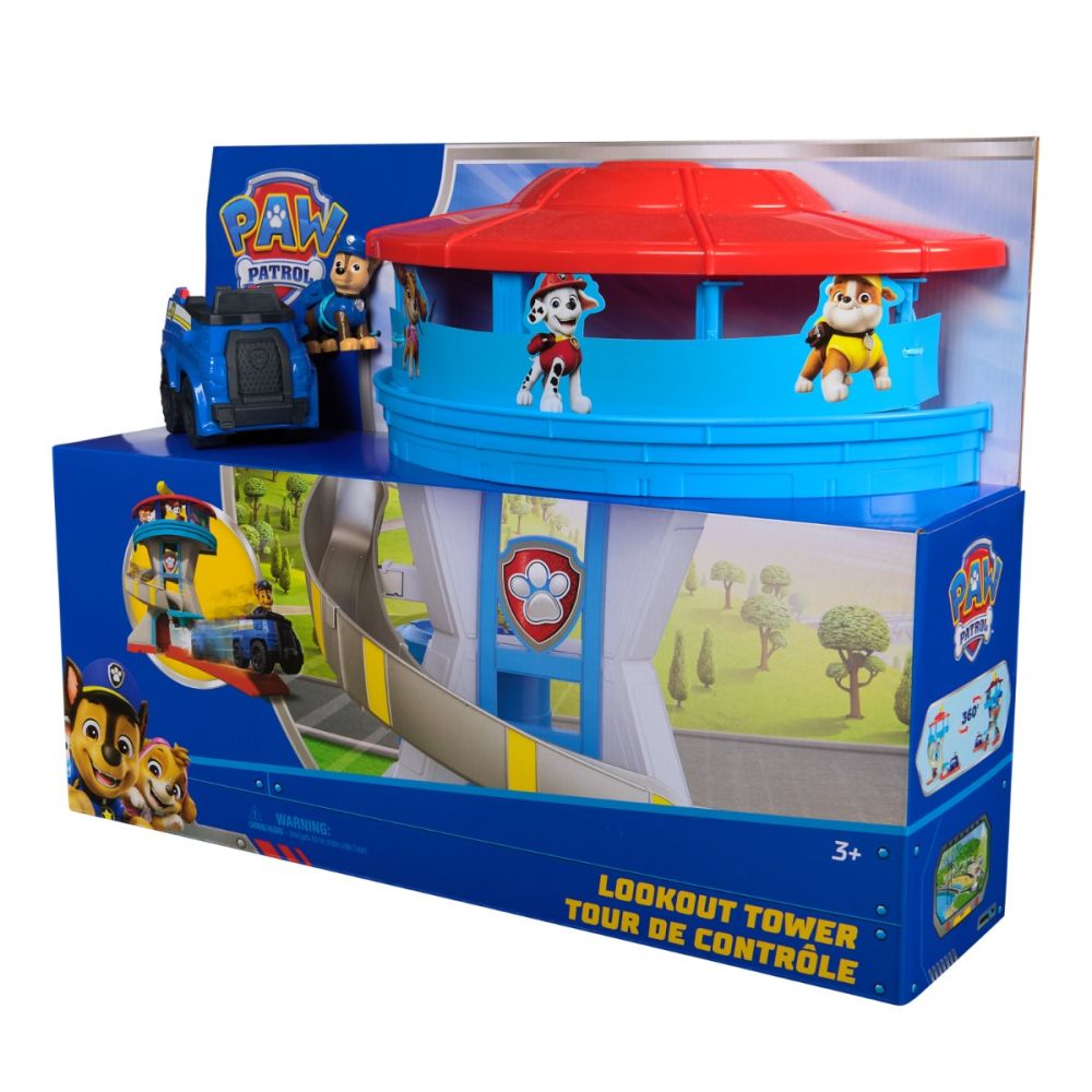 Комплект за игра с превозно средство, Paw Patrol, Контролна кула, 6073765