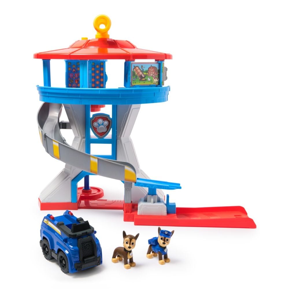 Комплект за игра с превозно средство, Paw Patrol, Контролна кула, 6073765