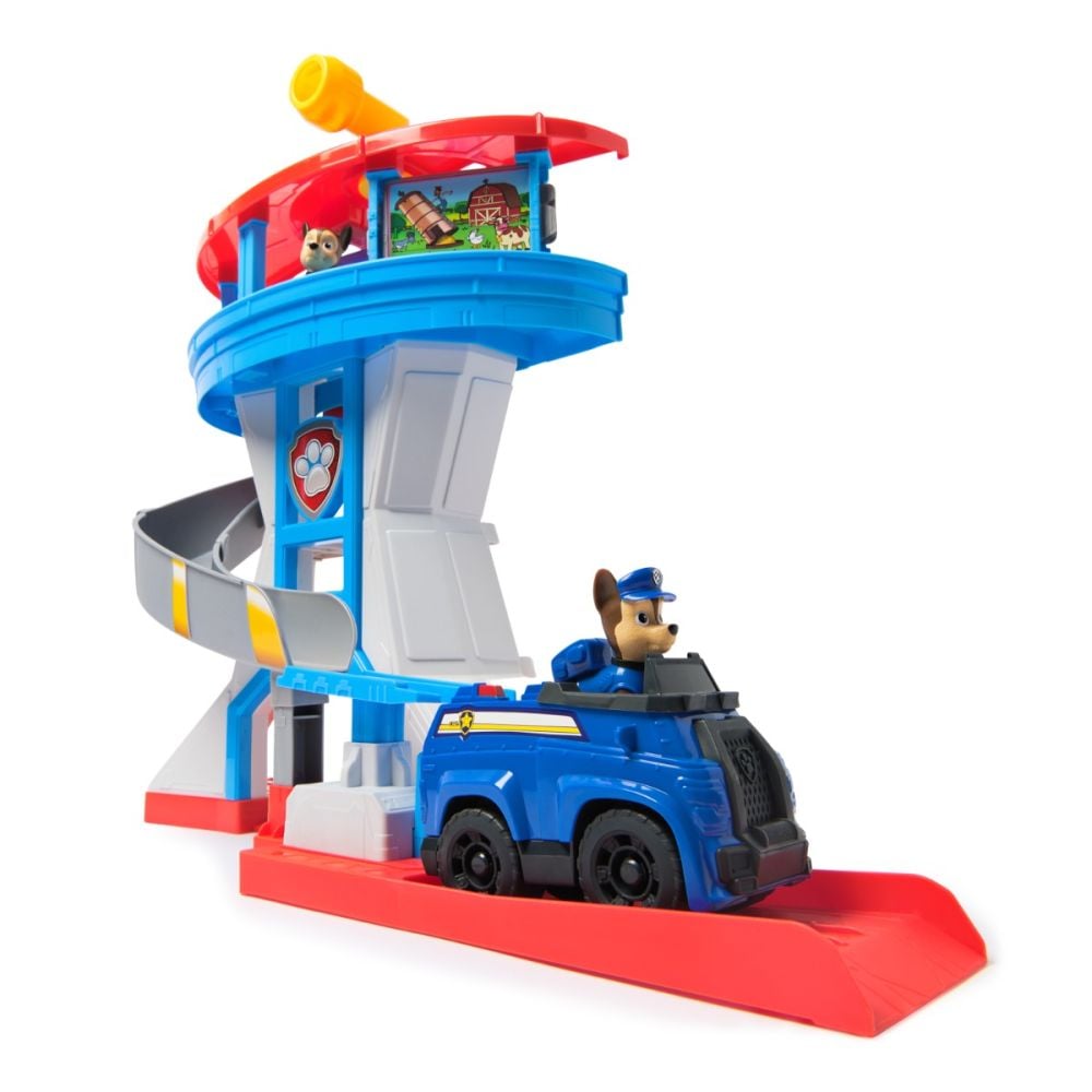 Комплект за игра с превозно средство, Paw Patrol, Контролна кула, 6073765