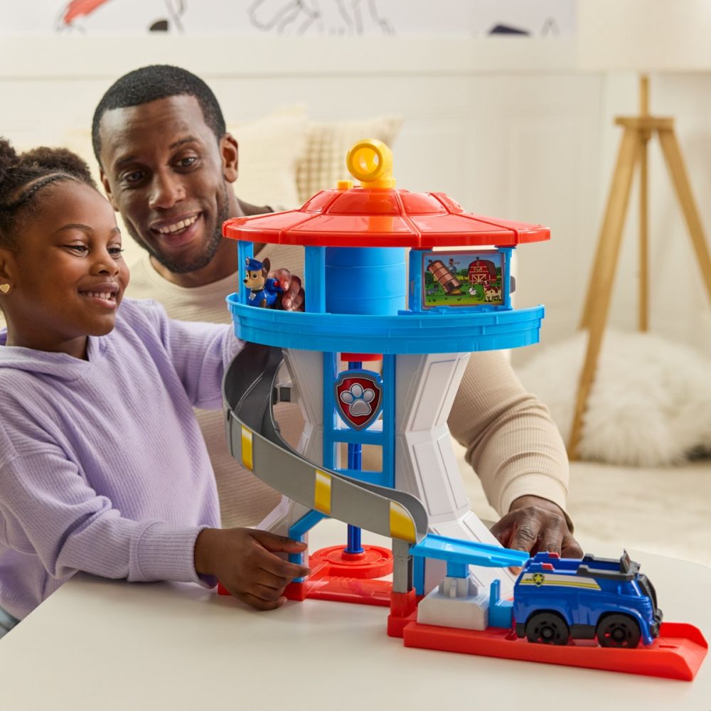 Комплект за игра с превозно средство, Paw Patrol, Контролна кула, 6073765
