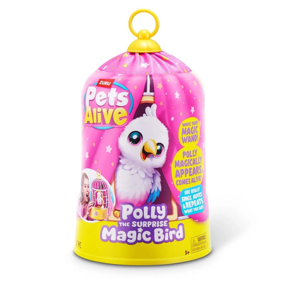 Интерактивна играчка, Pets Alive, Polly The Surprise Magic Bird