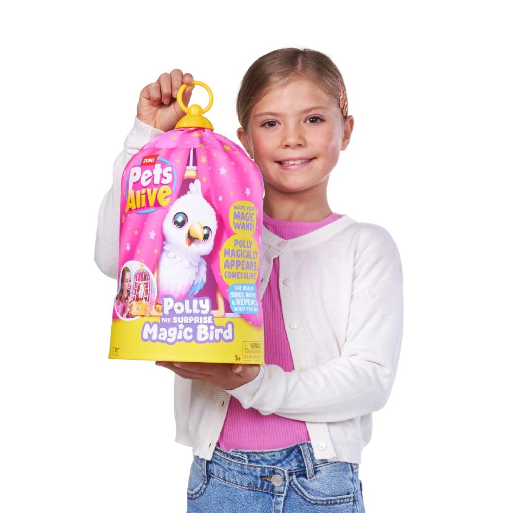 Интерактивна играчка, Pets Alive, Polly The Surprise Magic Bird