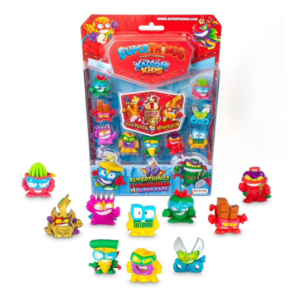 Комплект 10 фигурки, Superthings, Kazoom Kids