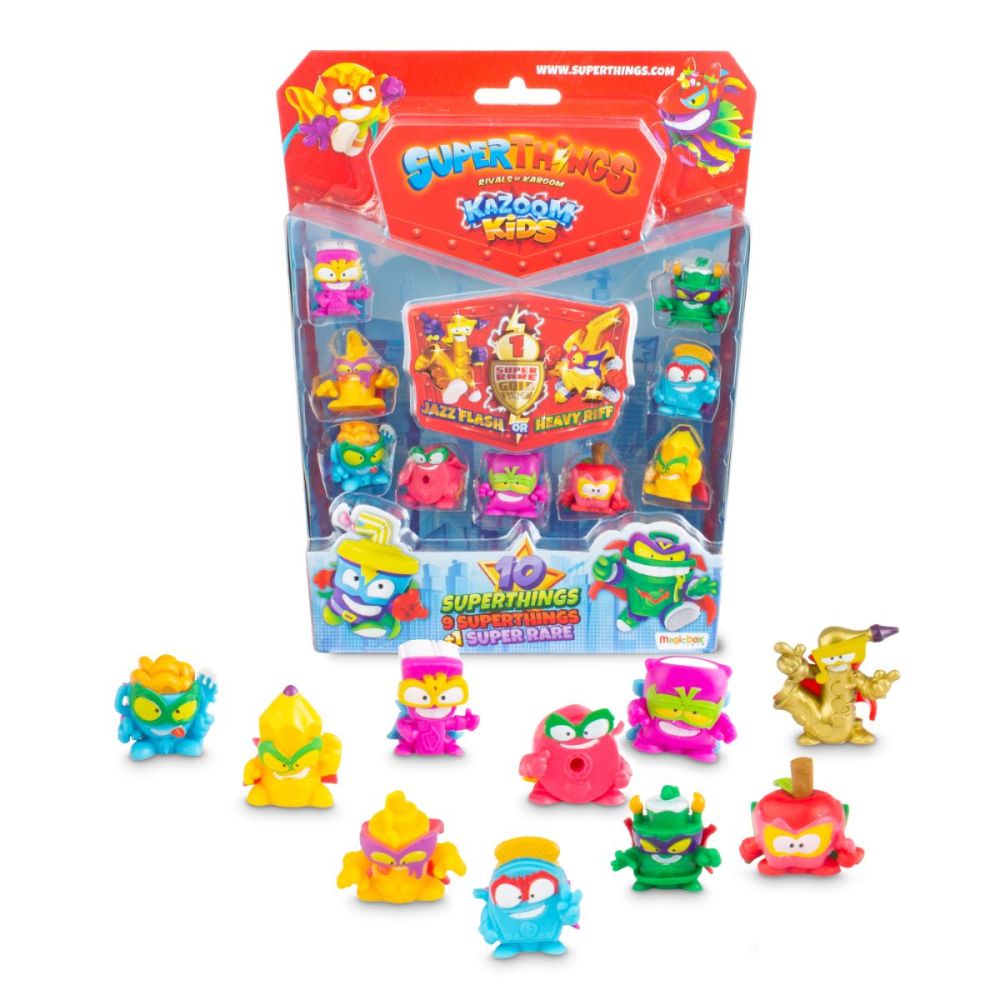 Комплект 10 фигурки, Superthings, Kazoom Kids