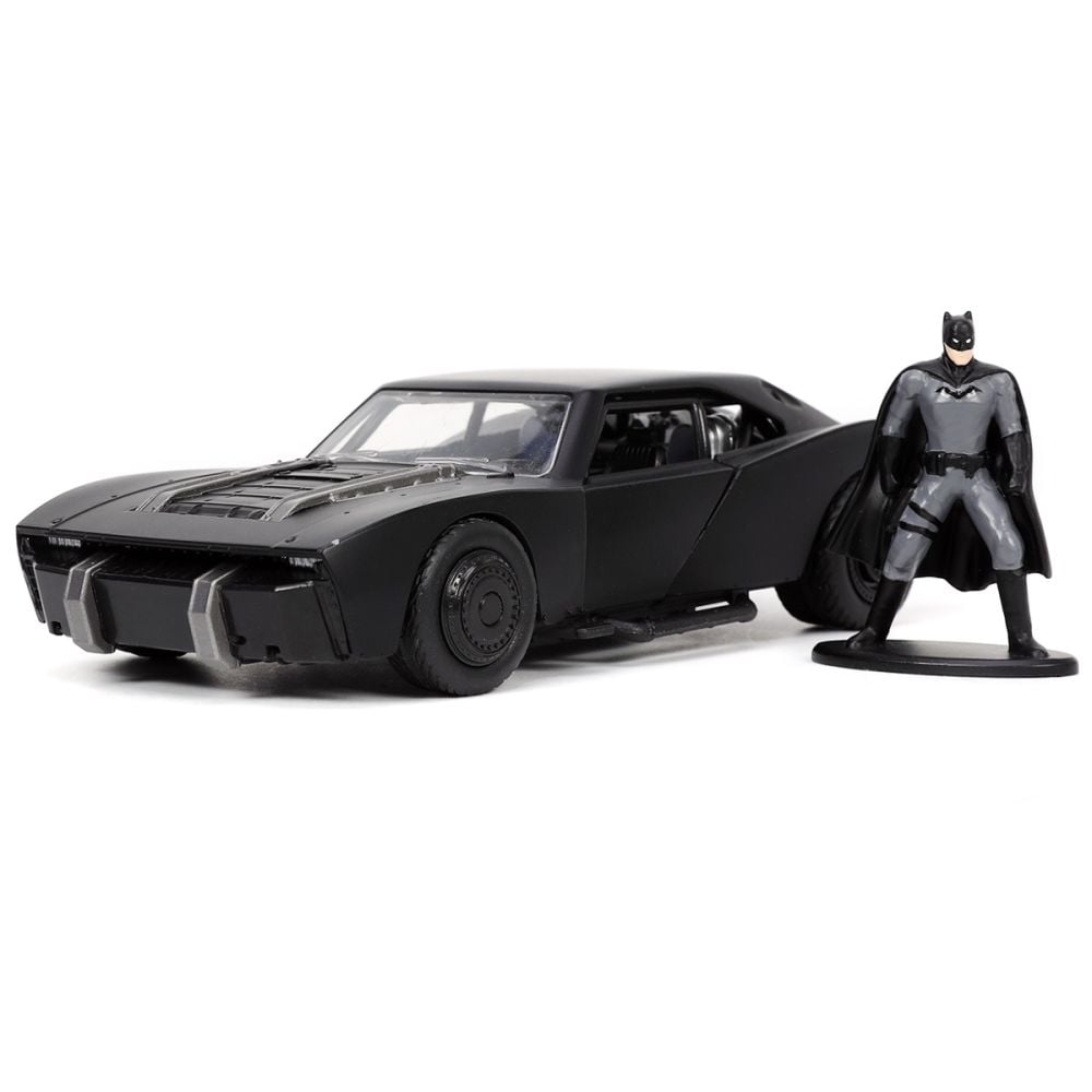 Комплект кола и фигурка от метал, Jada, Batman и Batmobile 2022, 1:32