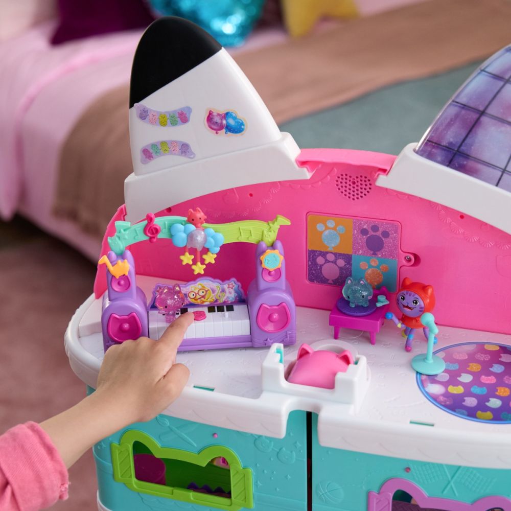 Комплект за игра с фигурки, Gabbys Dollhouse, Paw-some Party Story, 12 части, 6074118