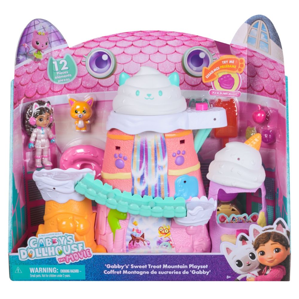 Комплект за игра с фигурки, Gabbys Dollhouse, Sweet Treat Mountain, 6074119