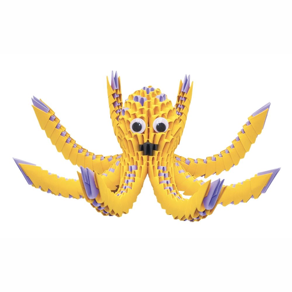 3D игра, Оригами Октопод, Creagami, 479 части
