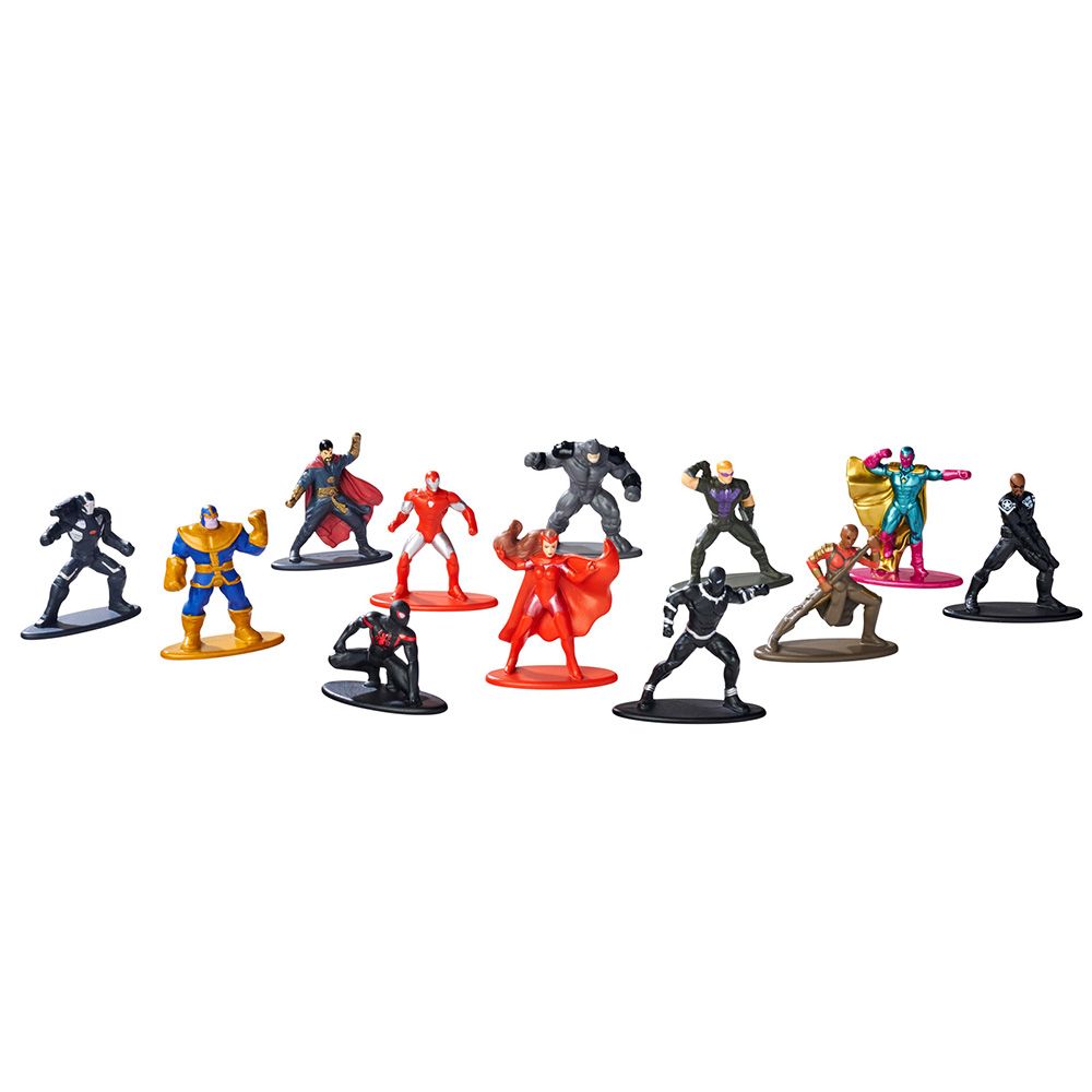 Метална фигурка изненада, Jada, Nano Marvel, 4 см