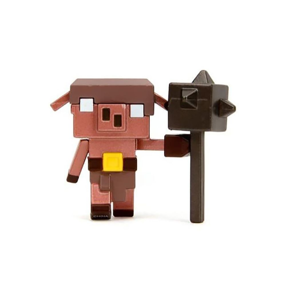 Метална фигурка, Jada, Minecraft, Piglin Mace Runt, 6,5 см