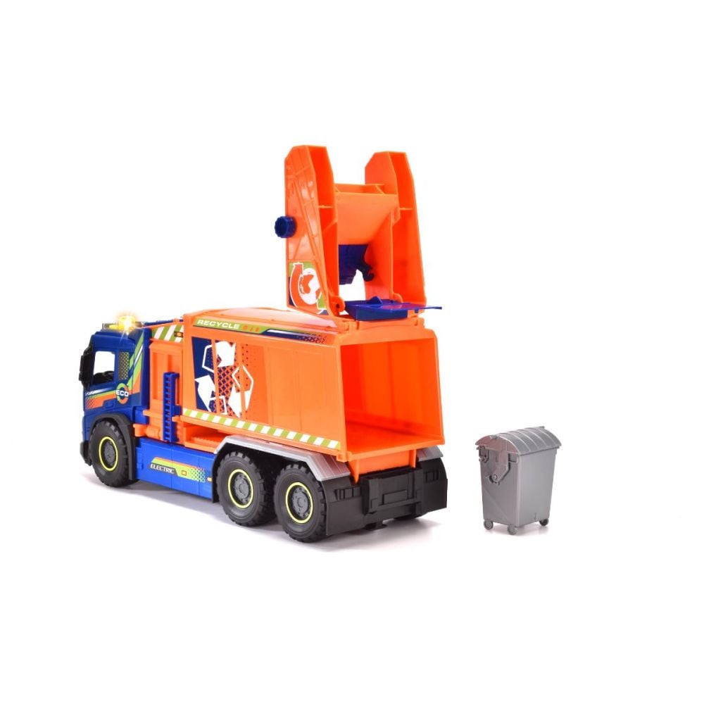 Санитарен камион със светлини и звуци, Dickie, Giant Garbage, Volvo