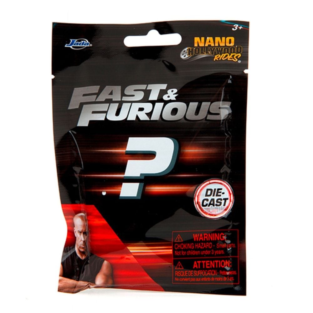 Метална количка изненада, Jada, Nano Hollywood Rides, Fast And Furious