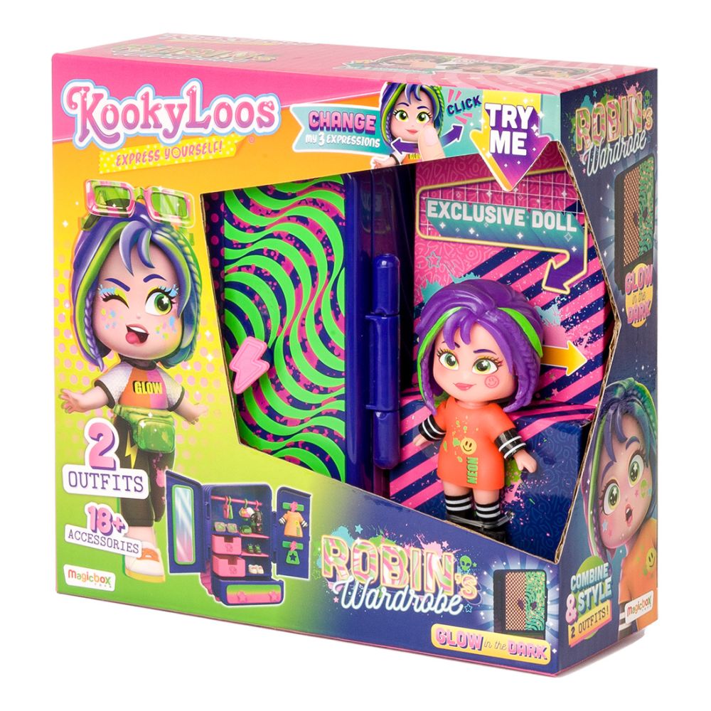 Комплект за игра, Kookyloos, Гардеробът на Робин