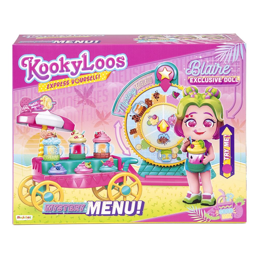 Комплект за игра, Kookyloos, Мистериозното меню, Блеър