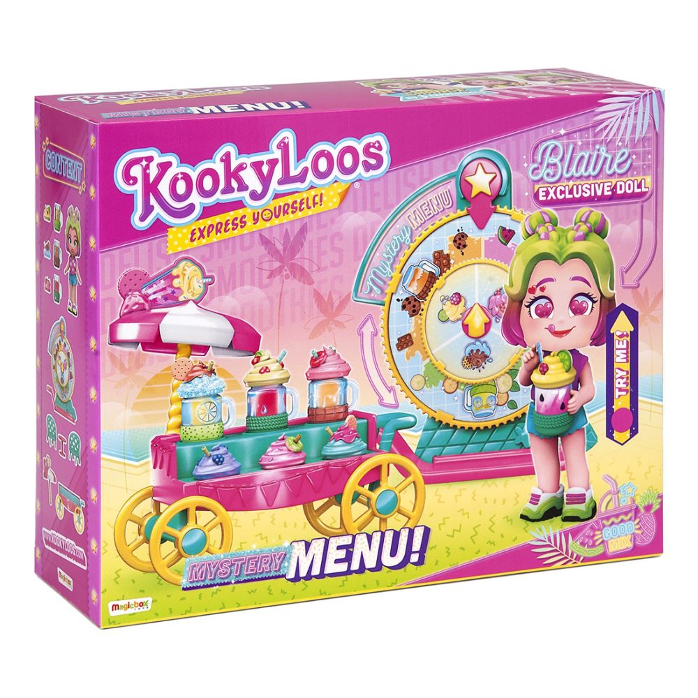 Комплект за игра, Kookyloos, Мистериозното меню, Блеър