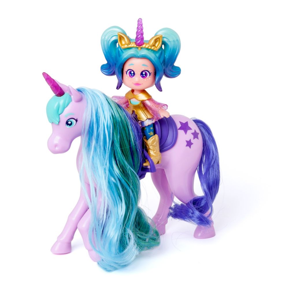 Комплект за игра с кукла Kookyloos, Aurora и Star Unicorn