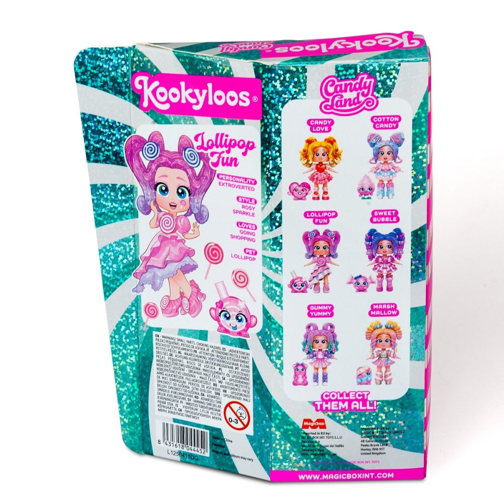 Кукла Kookyloos, Candy Land, Lollipop Fun