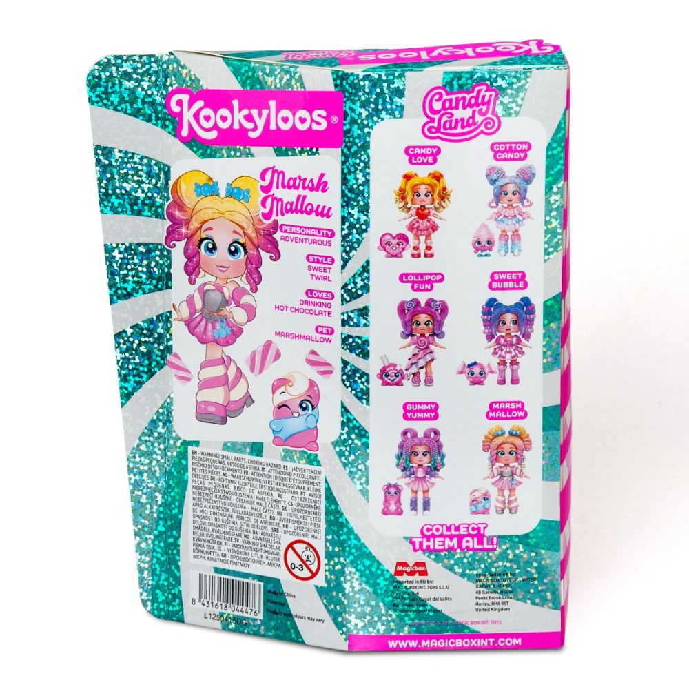 Кукла Kookyloos, Candy Land, Marsh Mallow