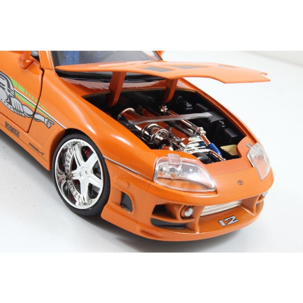 Метална количка, Jada, Fast And Furious, Toyota 1995, 1:24
