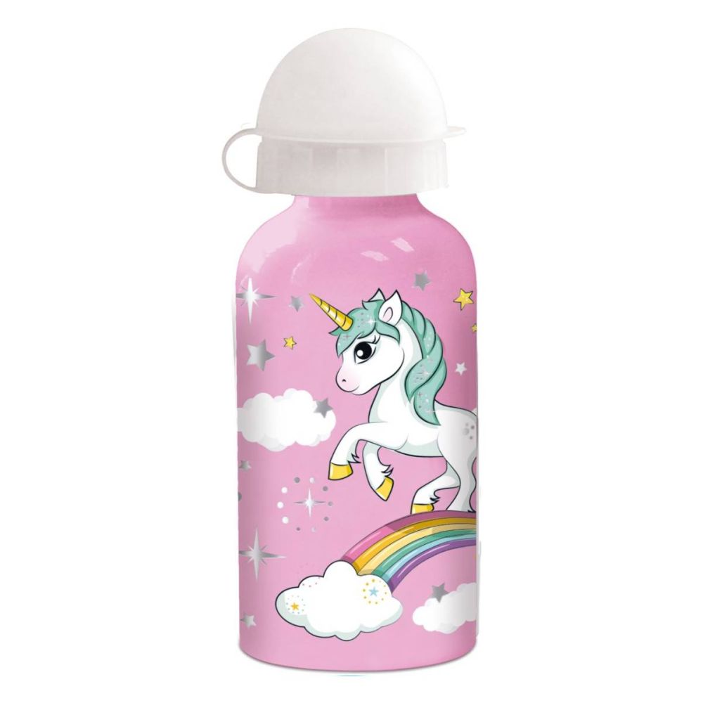 Алуминиева бутилка, Stor, Unicorn, 400 мл