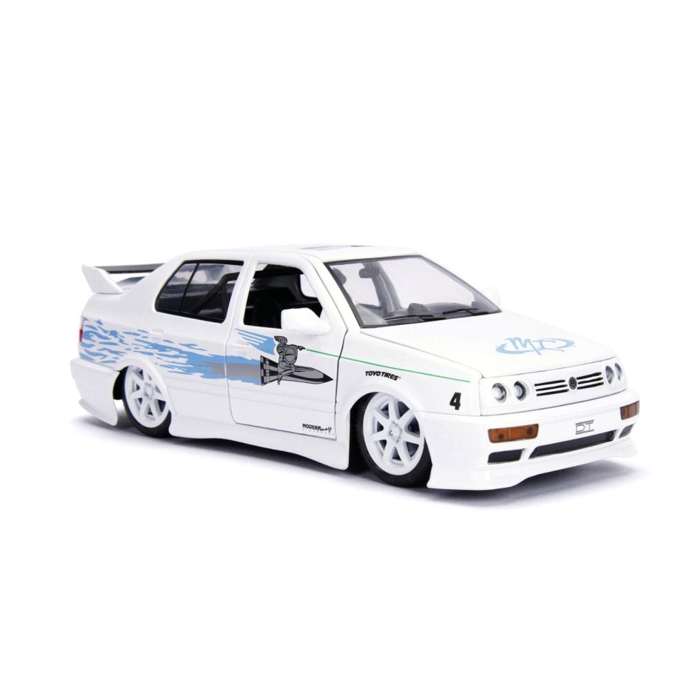 Метална количка, Jada, Fast And Furious, Volkswagen Jetta 1995, 1:24