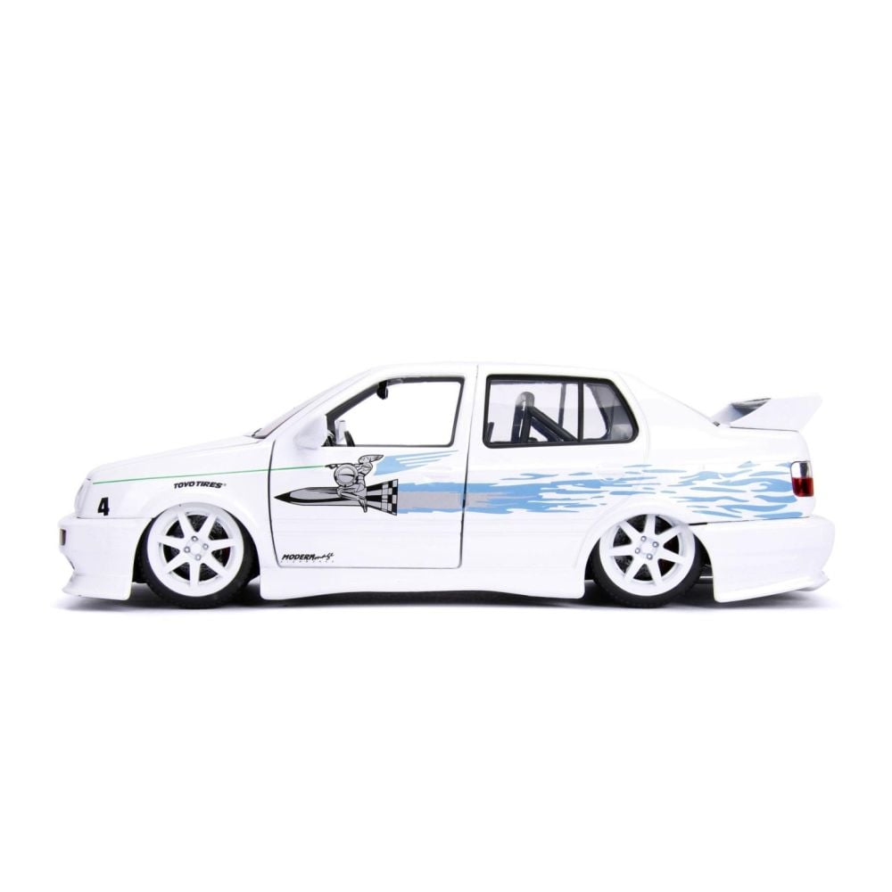 Метална количка, Jada, Fast And Furious, Volkswagen Jetta 1995, 1:24