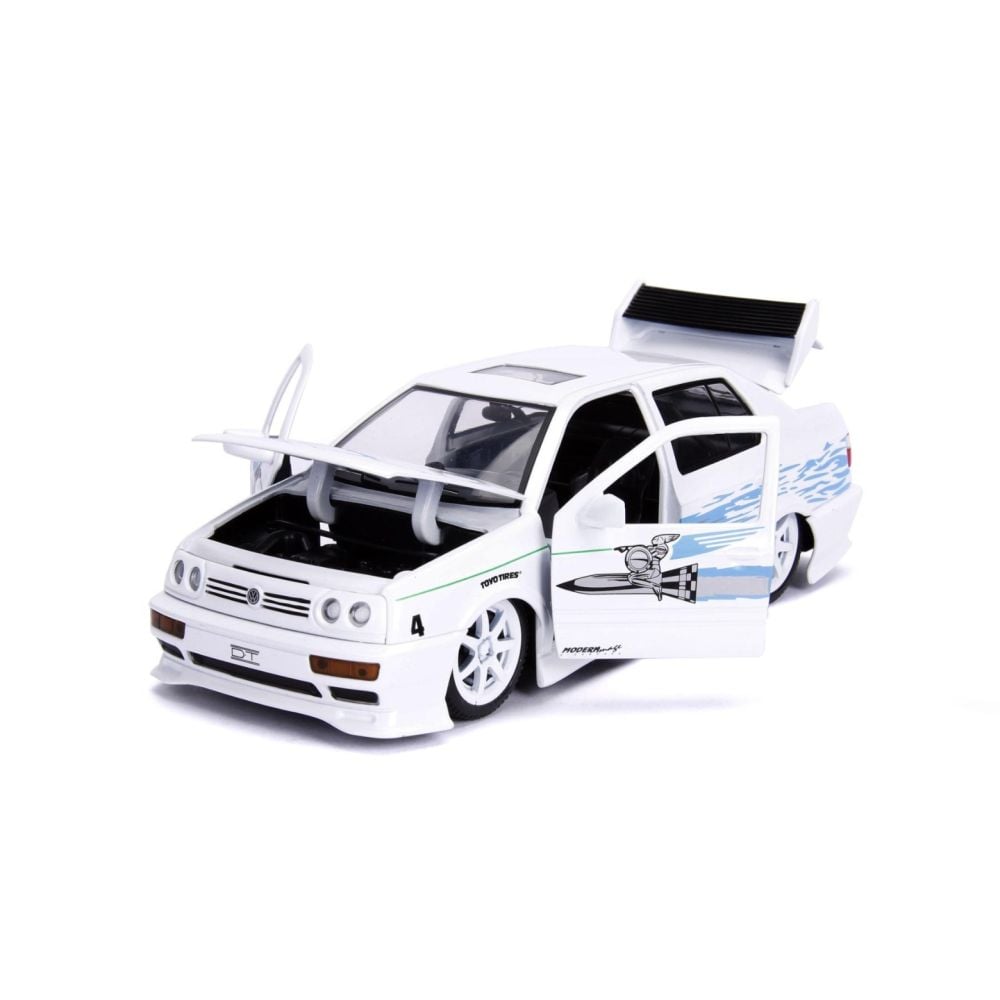 Метална количка, Jada, Fast And Furious, Volkswagen Jetta 1995, 1:24