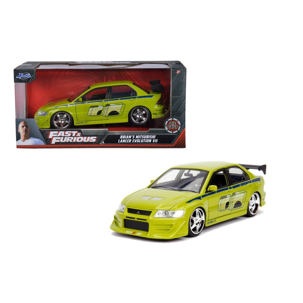 Метална количка, Jada, Fast and Furious, Mitsubishi Lancer 2002