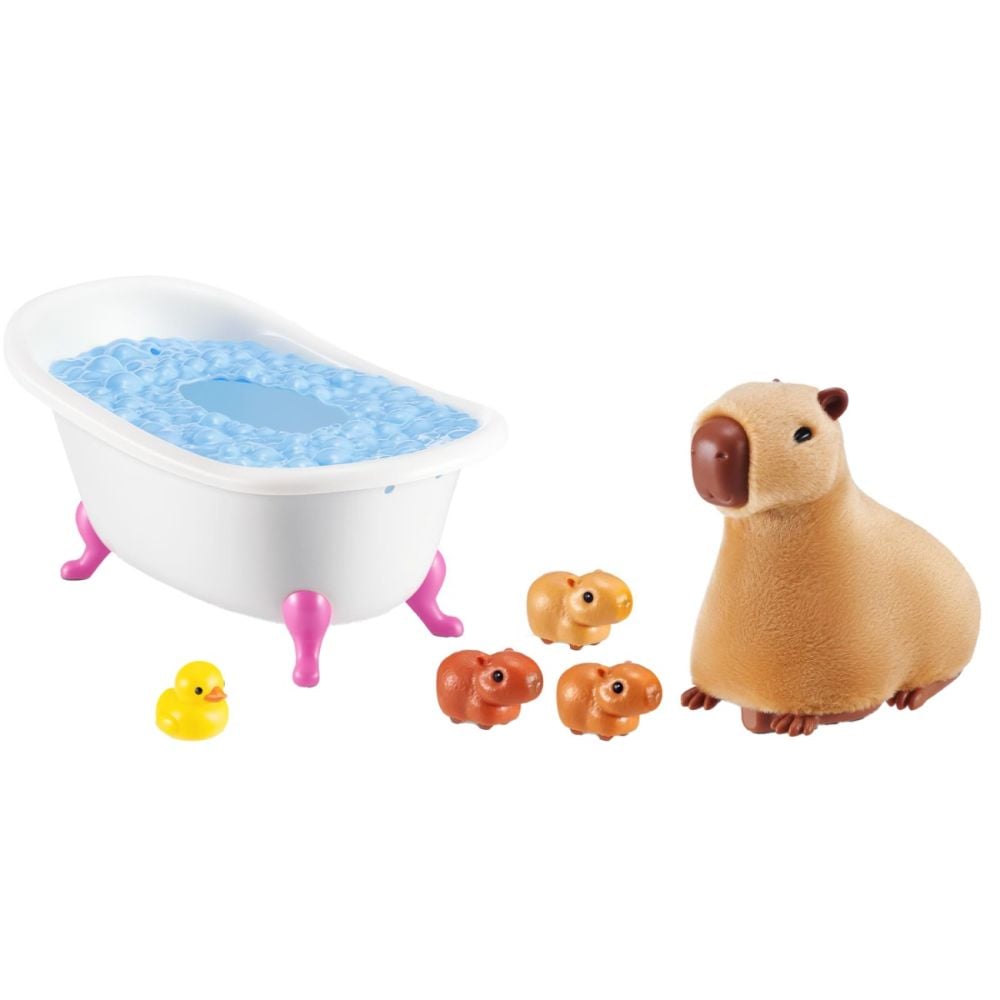 Интерактивен комплект за игра, Pets Alive, Мама Капибара и нейните малки