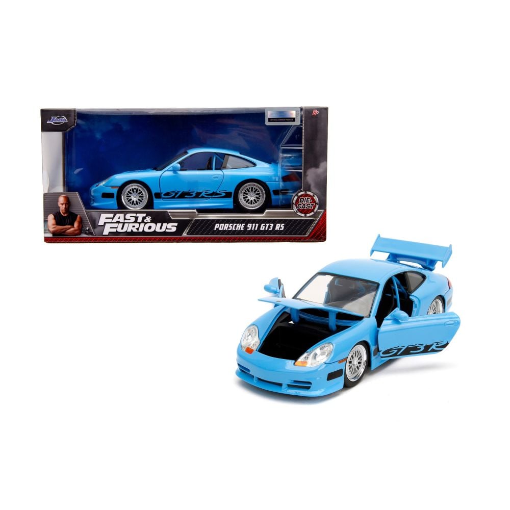 Метална количка, Jada, Fast and Furious, Porsche 911 Gt3