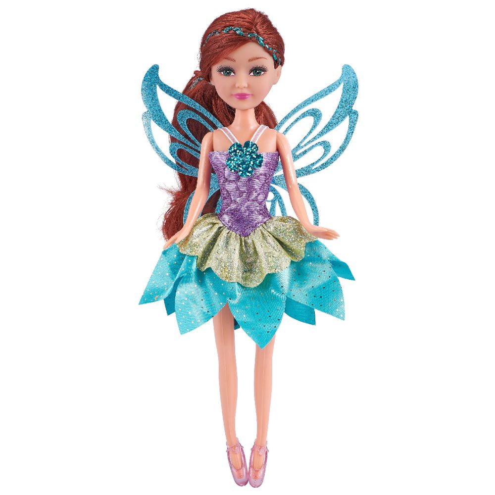 Кукла Фея с червена коса, Sparkle Girlz, 27 см