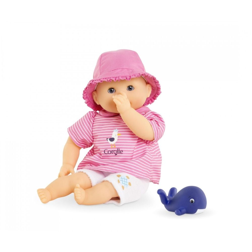 Кукла с играчка за баня Mon Premier Poupon Corolle, Baby Bath Oceane