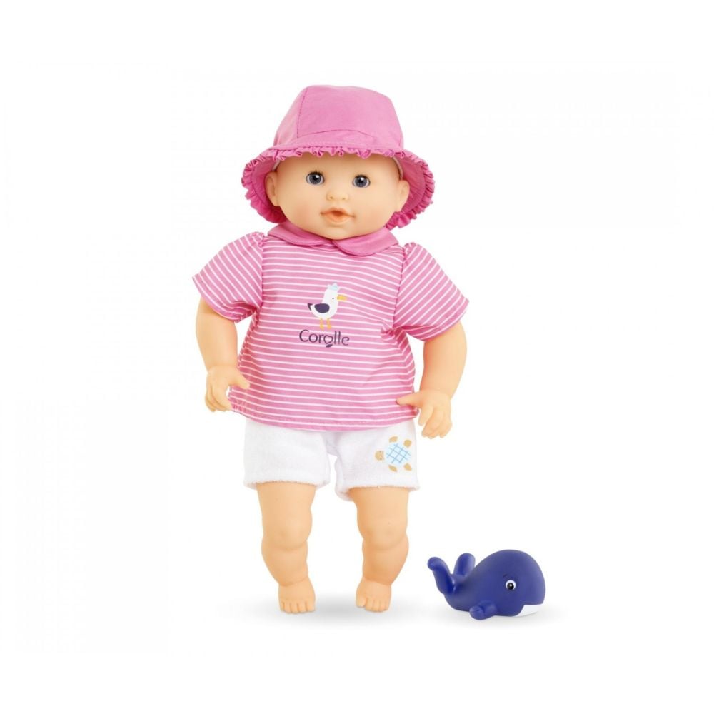 Кукла с играчка за баня Mon Premier Poupon Corolle, Baby Bath Oceane