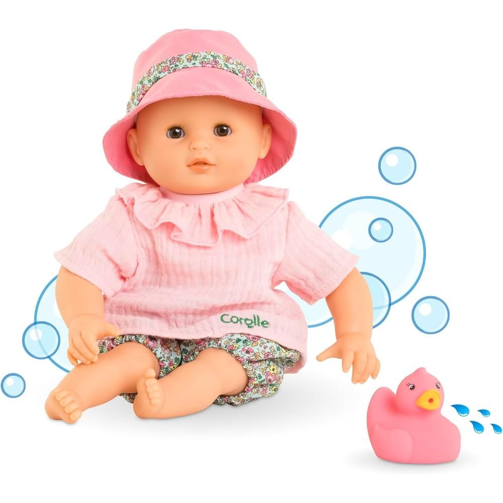 Кукла с играчка за баня Mon Premier Poupon Corolle, Baby Bath Coralie
