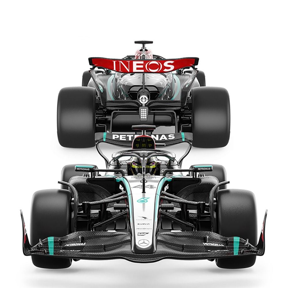 Количка с дистанционно управление, Rastar, Mercedes-AMG F1 W15 E Performance, 1:12