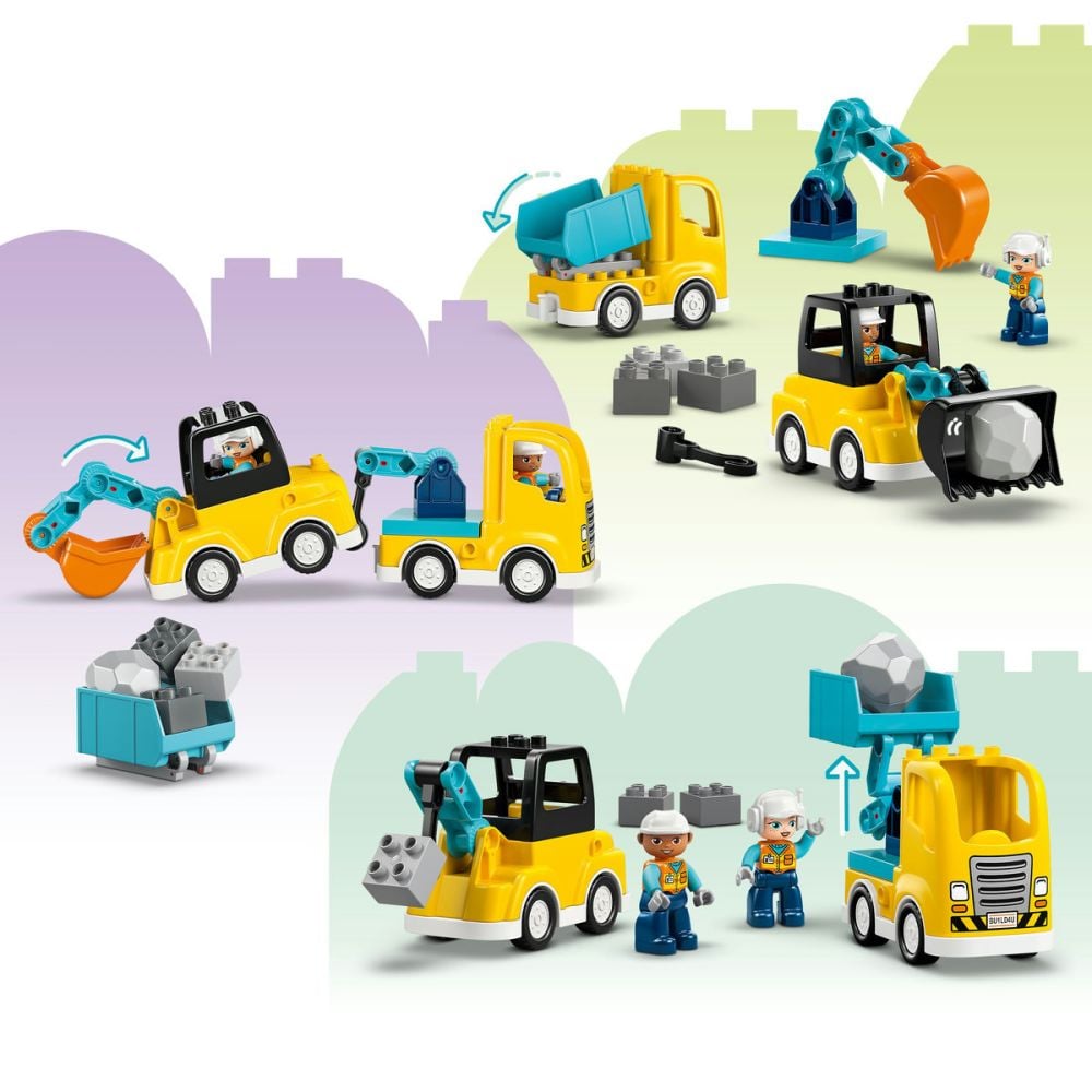 LEGO® DUPLO - Строителни машини „3 в 1“ (10475)