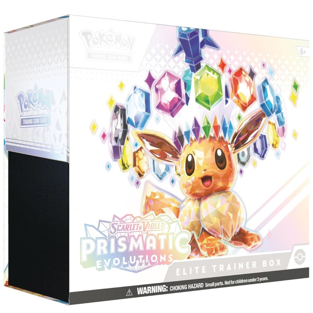 Комплект карти за игра, Pokemon, SV Prismatic Evolutions, Elite Trainer