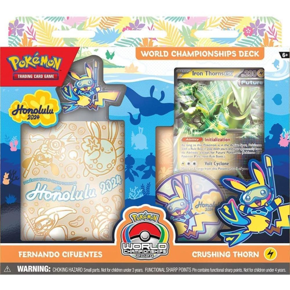 Комплект карти за игра в кутия, Pokemon TCG, World Championships Deck