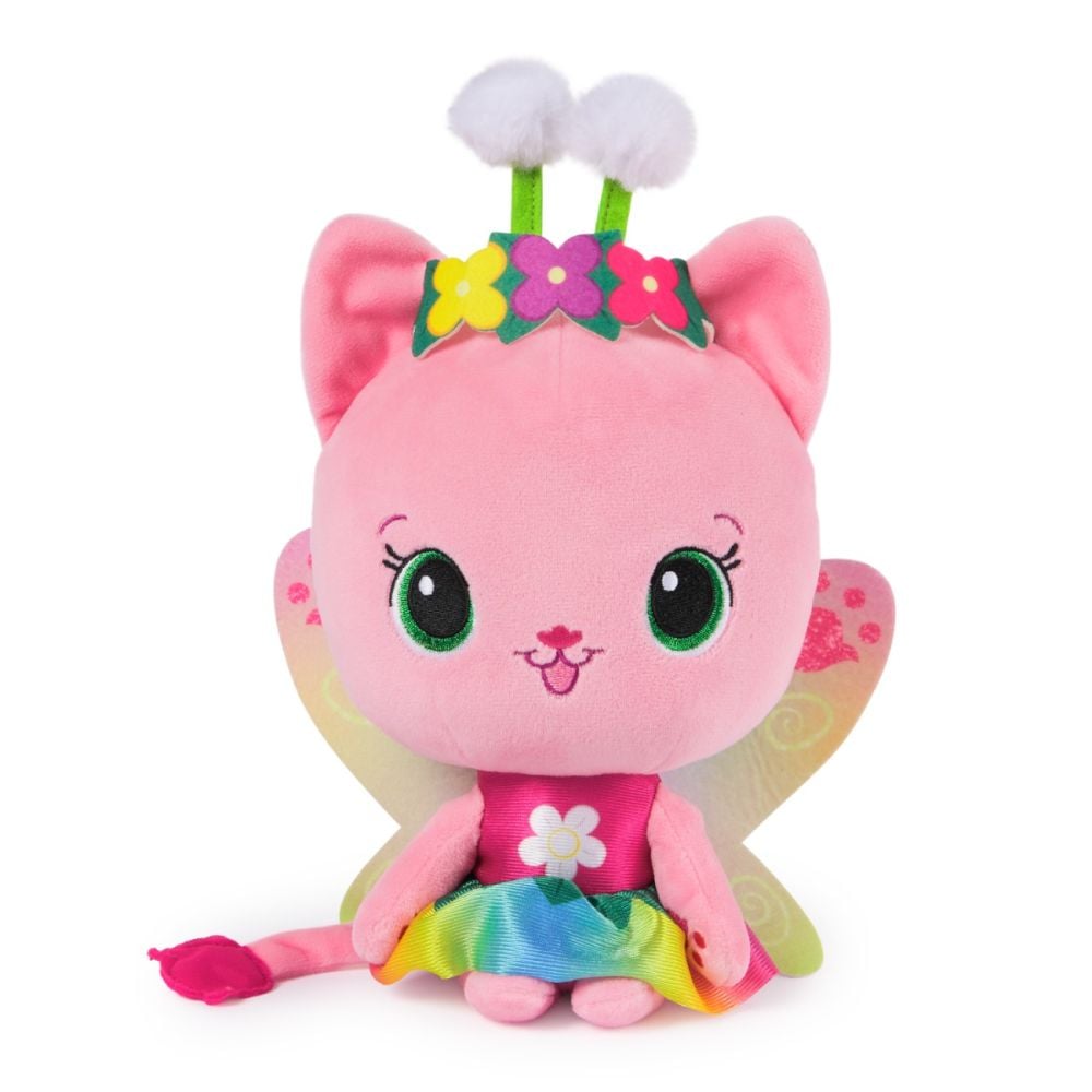 Плюшена играчка със светлини, Gabbys Dollhouse, Fairyland, Kitty-Fairy
