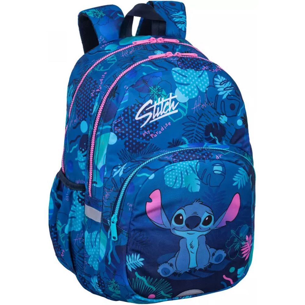 Раница с 3 отделения, Coolpack, Disney Stitch, Синя