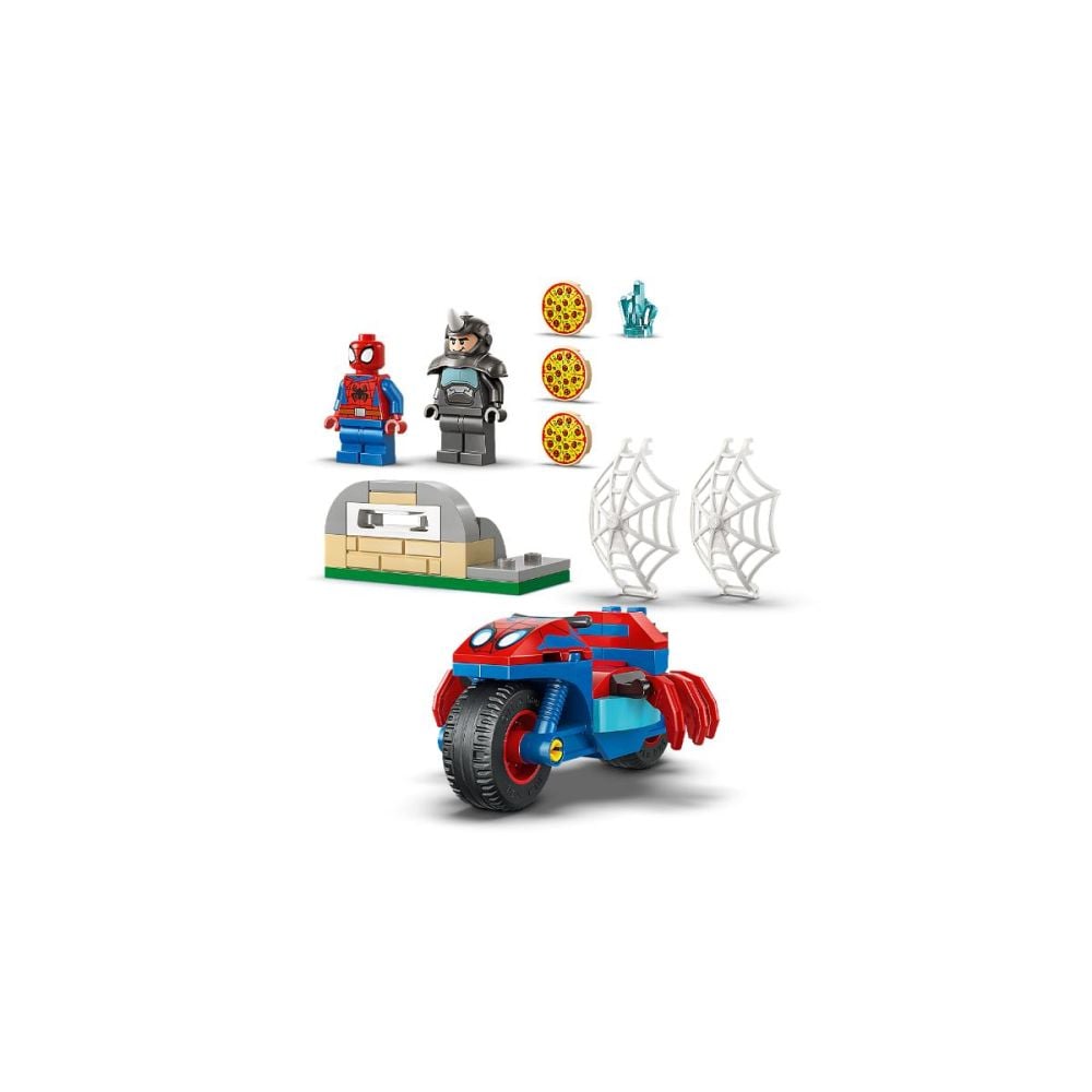 LEGO® Spidey - Спайди на мотоциклет срещу Носорога (11206)