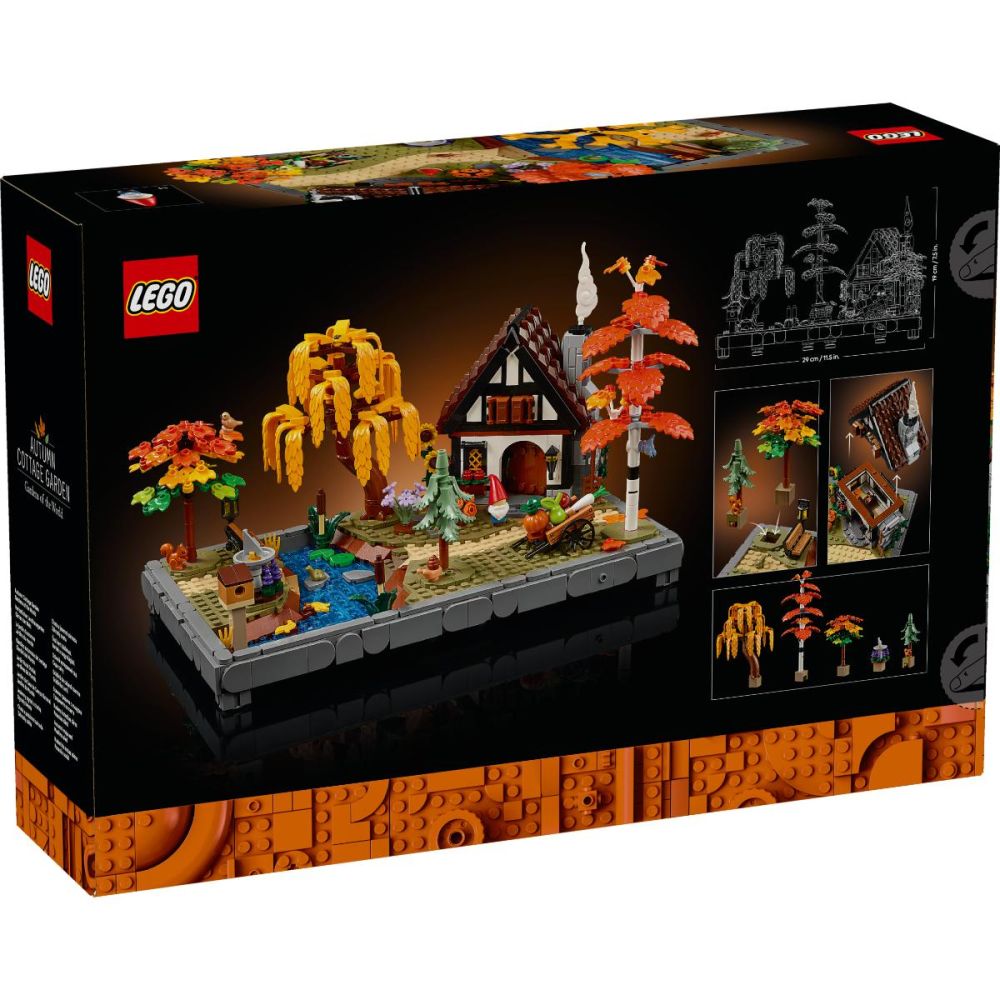 LEGO® Icons - Есенна градина с къщурка (11372)