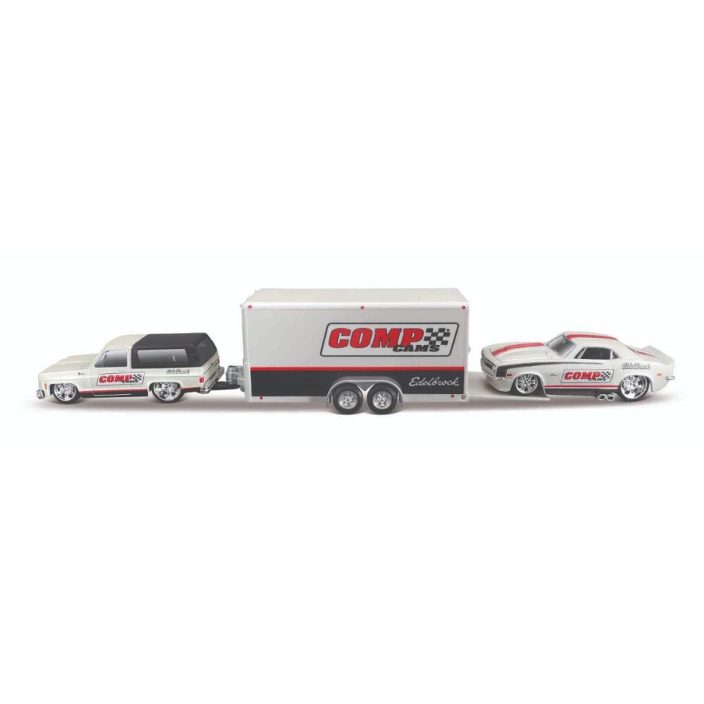 Комплект камион и метална кола, Maisto, Design Team Haulers, 1:64