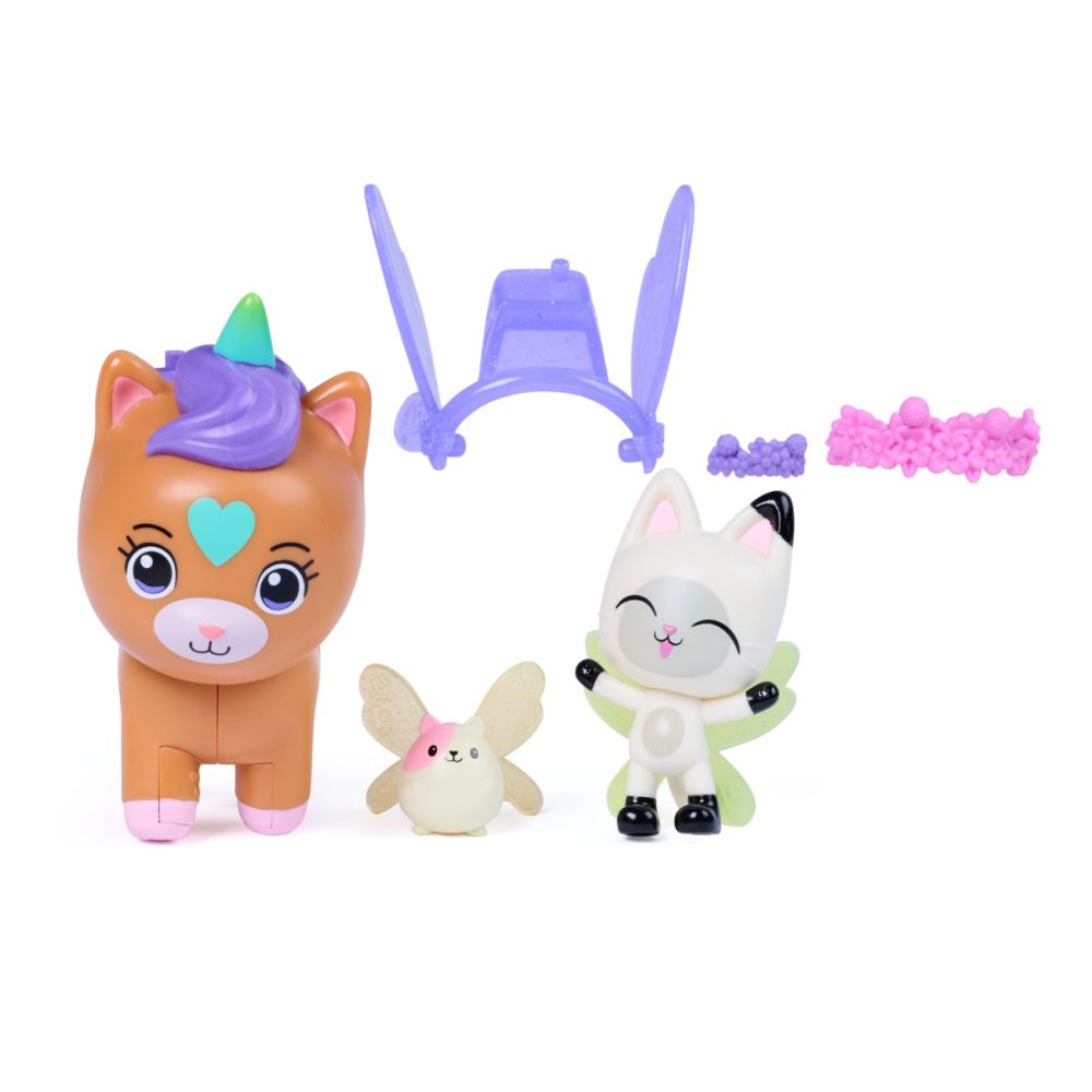 Комплект за игра, Gabbys Dollhouse, Fairyland, Pandy Paws и Kico, 20157354