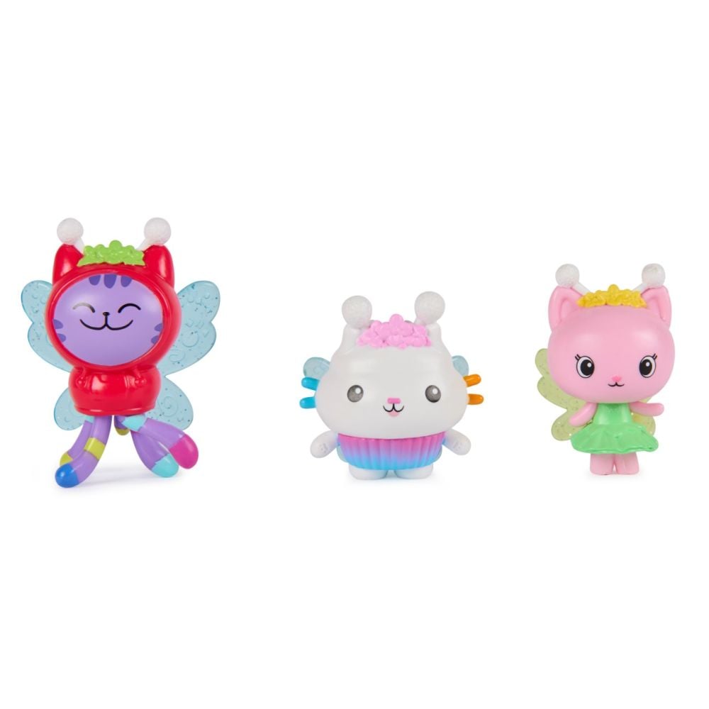 Комплект за игра, Gabbys Dollhouse, Fairyland, Fairy-Riffic Friends, 6076262