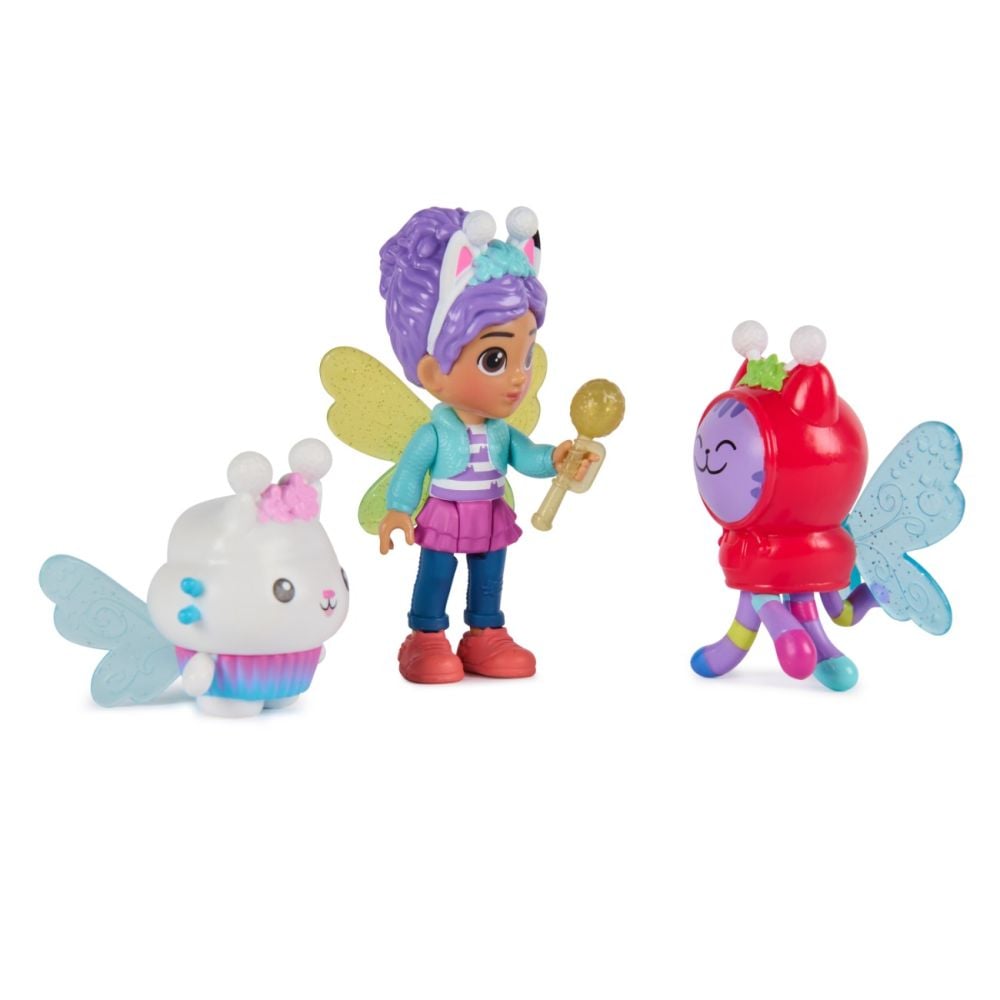 Комплект за игра, Gabbys Dollhouse, Fairyland, Fairy-Riffic Friends, 6076262