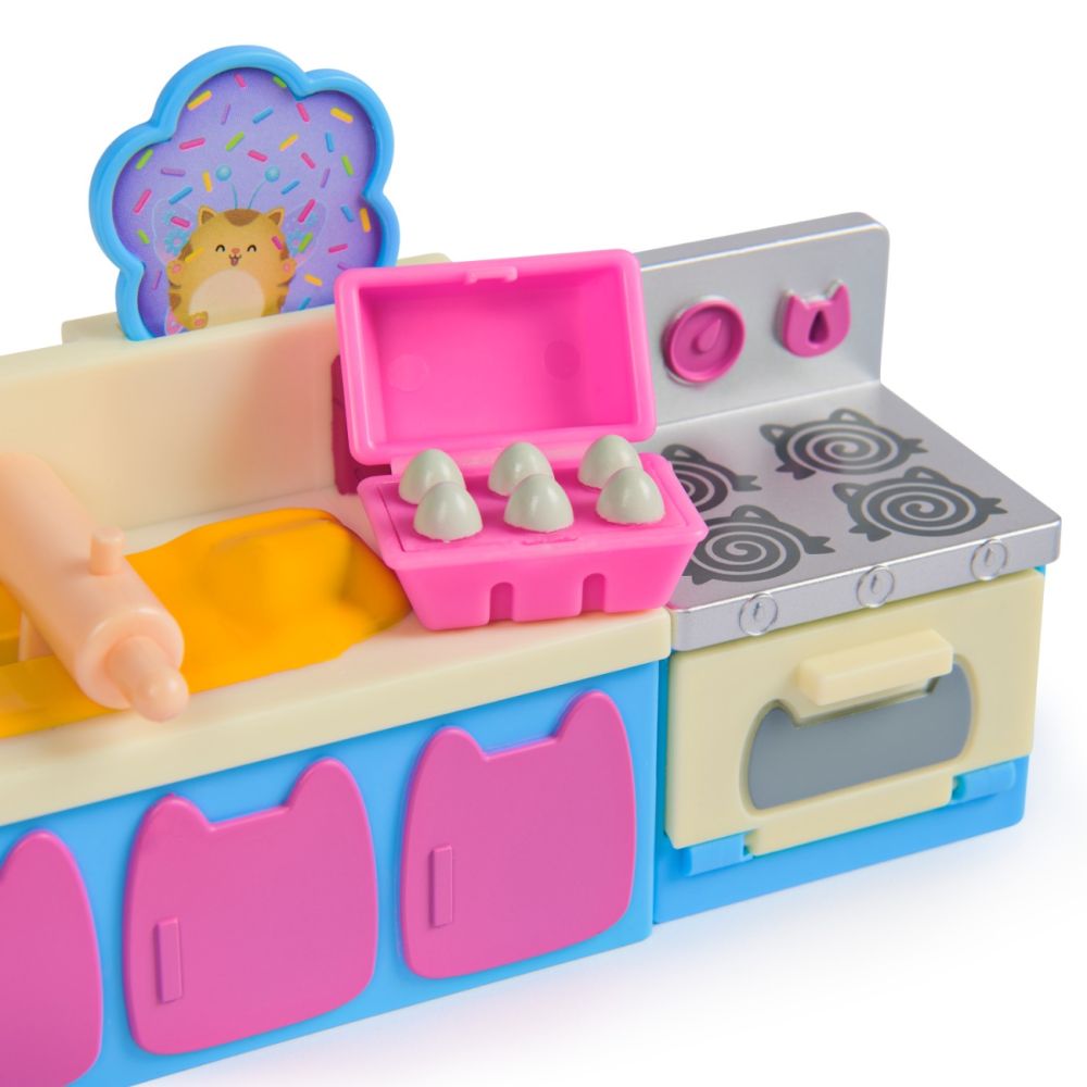 Комплект за игра, Gabbys Dollhouse, Fairylandia, Cakey Cats Fairy Kitchen, 20158034