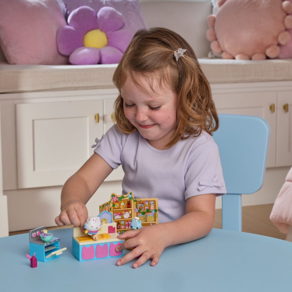 Комплект за игра, Gabbys Dollhouse, Fairylandia, Cakey Cats Fairy Kitchen, 20158034